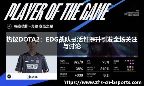 热议DOTA2:EDG战队灵活性提升引发全场关注与讨论